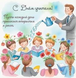 Уважаемые педагоги! Поздравляем вас с наступающим Днём учителя!