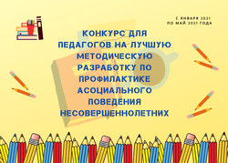 Подведены итоги областного конкурса для педагогов на лучшую методическую разработку по профилактике асоциального поведения несовершеннолетних