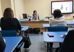 В рамках стажерской площадки в нашем Центре прошел семинар по особенностям организации дополнительного образования для детей с ОВЗ