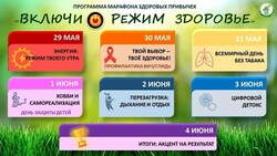 С 29 мая стартует областной онлайн-марафон «Здоровые привычки-2026»